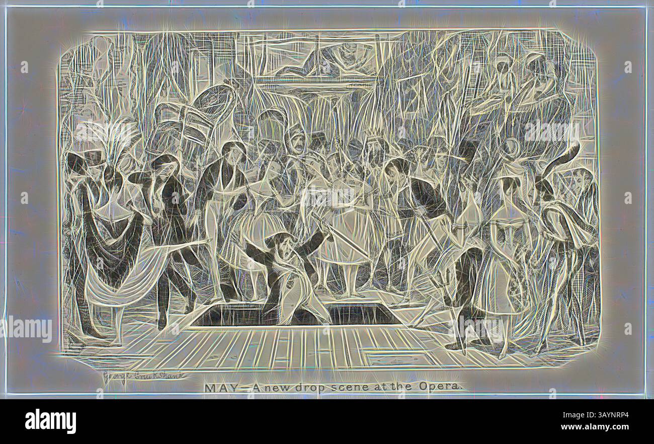 Lively opera scene unfolds hi-res stock photography and images - Alamy
