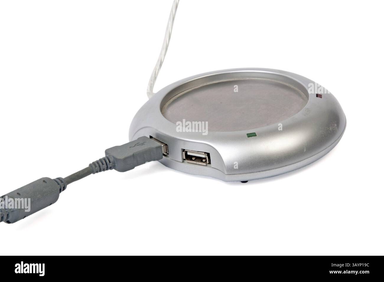 USB warmer for cup with clipping path Stock Photo