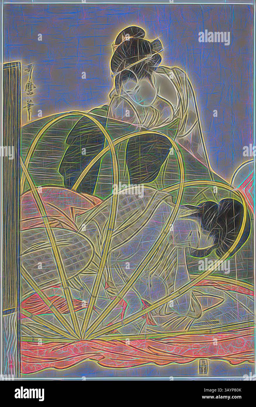 芸能人愛用アイテム特集 a-serene-scene-depicts-two- 絵画