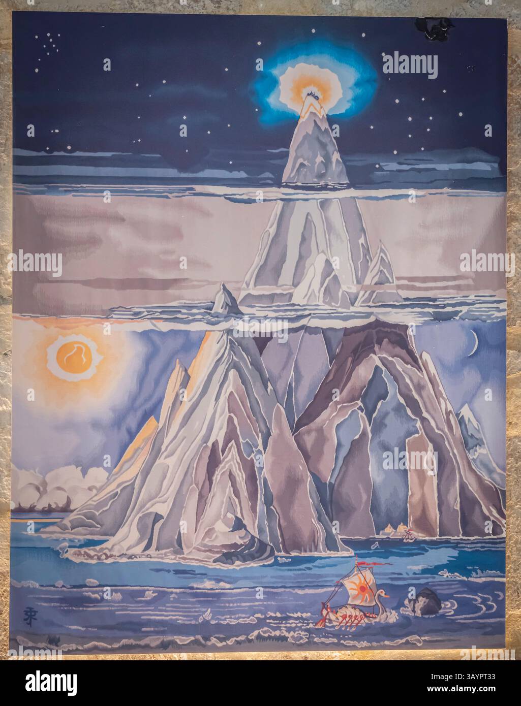 Paris, France - 04 19 2025: Aubusson weaves Tolkien. Rugs and ...