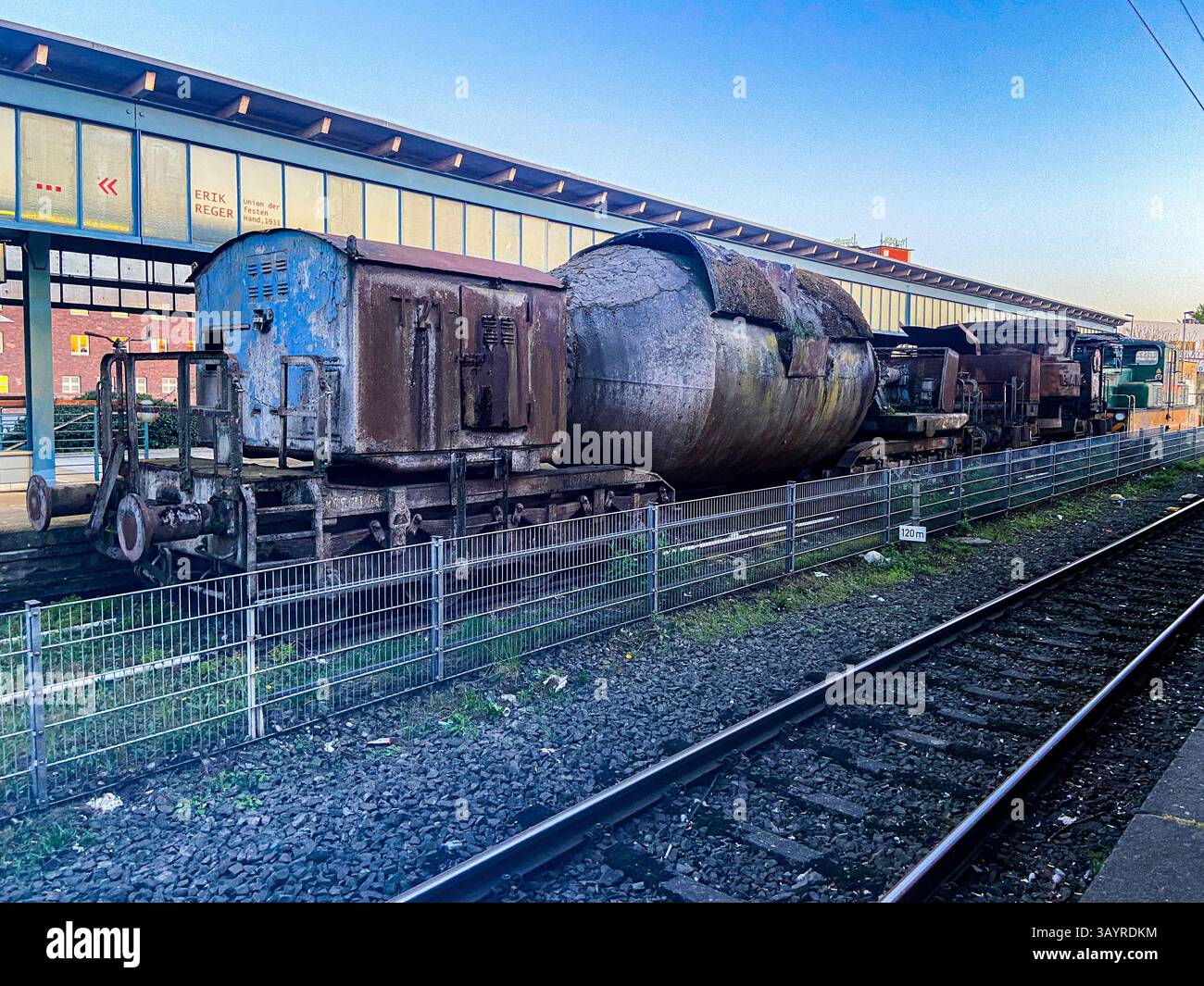 Train wagons from outside hi-res stock photography and images - Alamy
