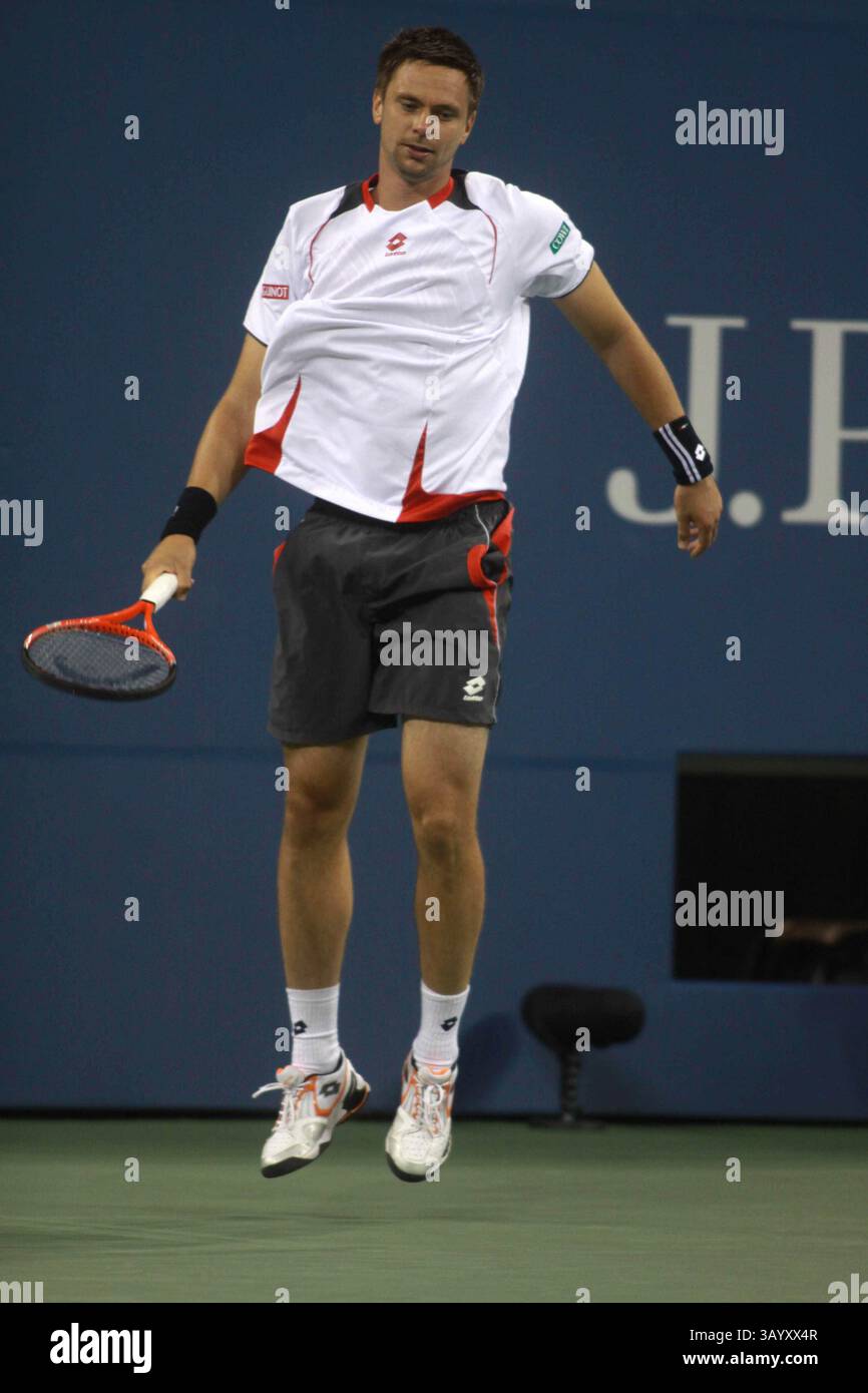 Sept. 8, 2010 - New York, New York, U.S. - ROBIN SODERLING.on day 10 of US Tennis Open Flushing, NY 09-08 2010. 2010.. K66222JBB.(Credit Image: © John Barrett/Globe Photos/ZUMApress.com) Stock Photo