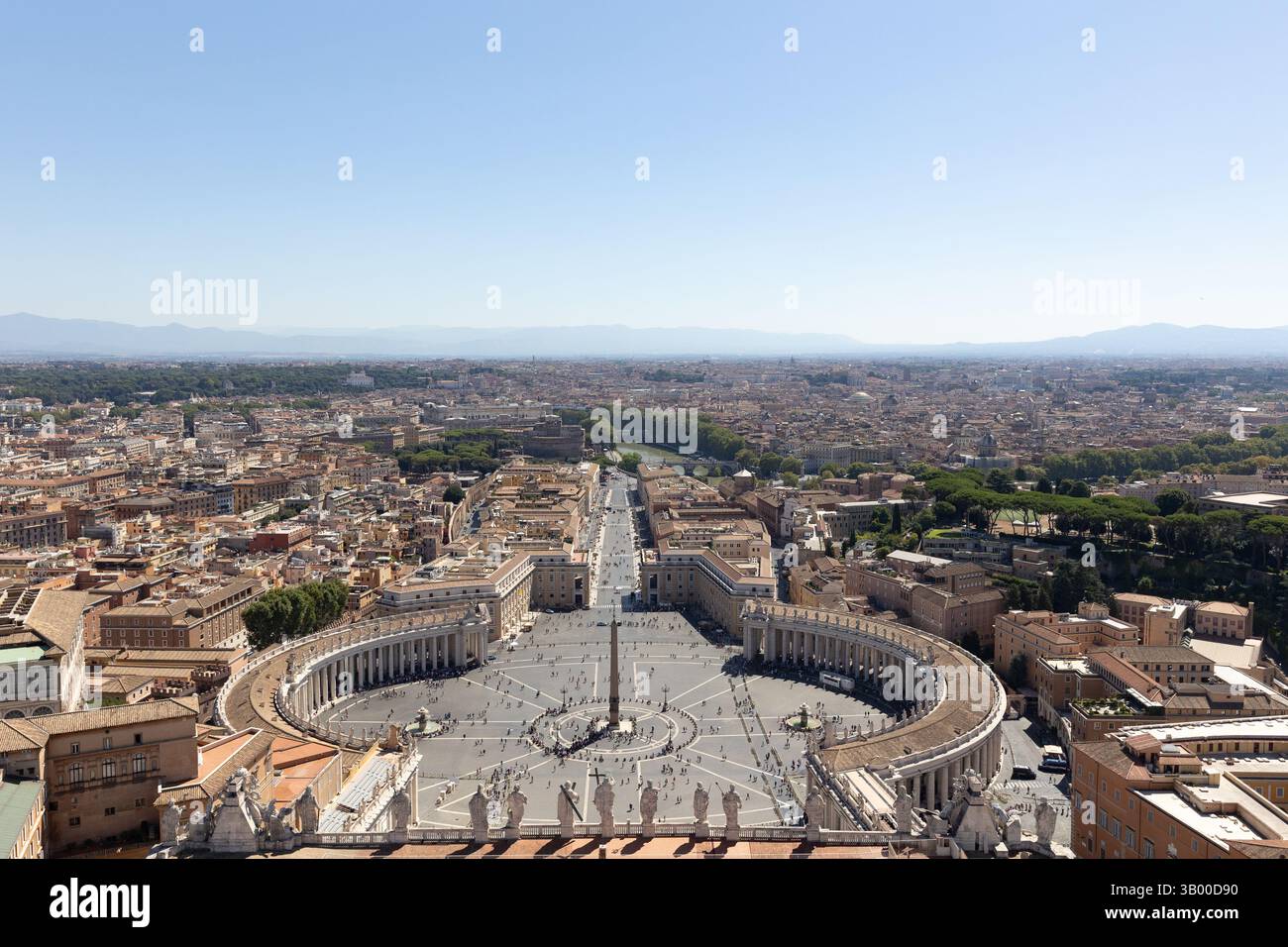 view of the Vatican, Pope Franscico Stock Photo