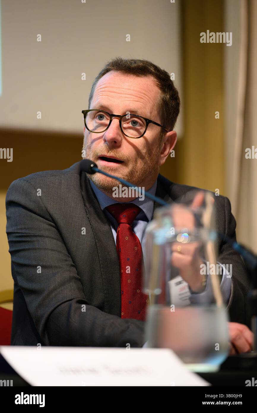 The Business, Dealmakers Breakfast - Thursday 10th April - Royal Society of Edinburgh Stock Photo