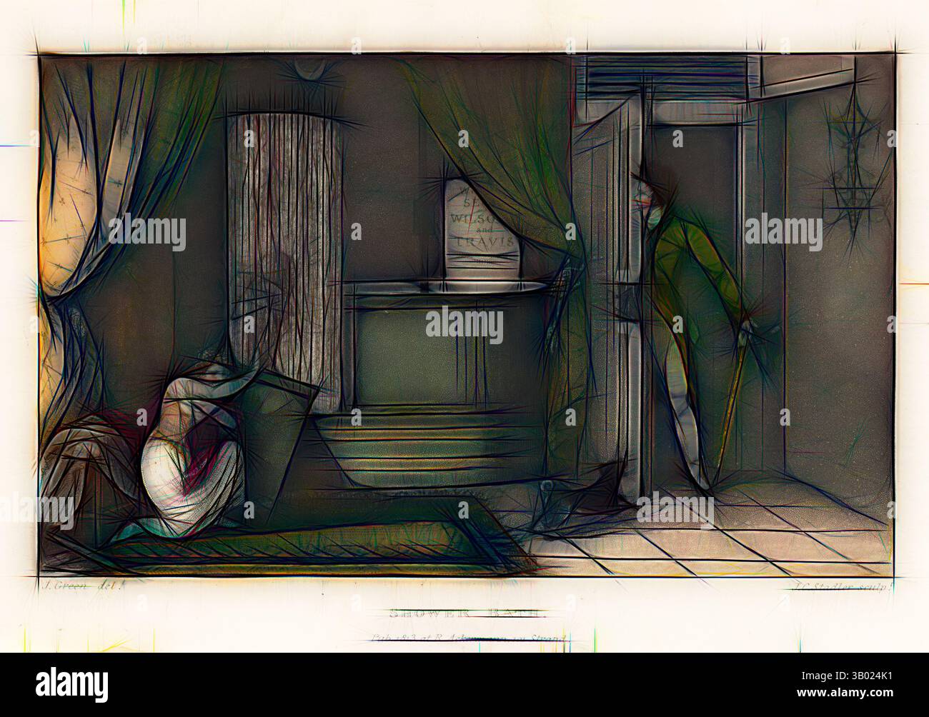 Mysterious scene unfolds in hi-res stock photography and images - Alamy
