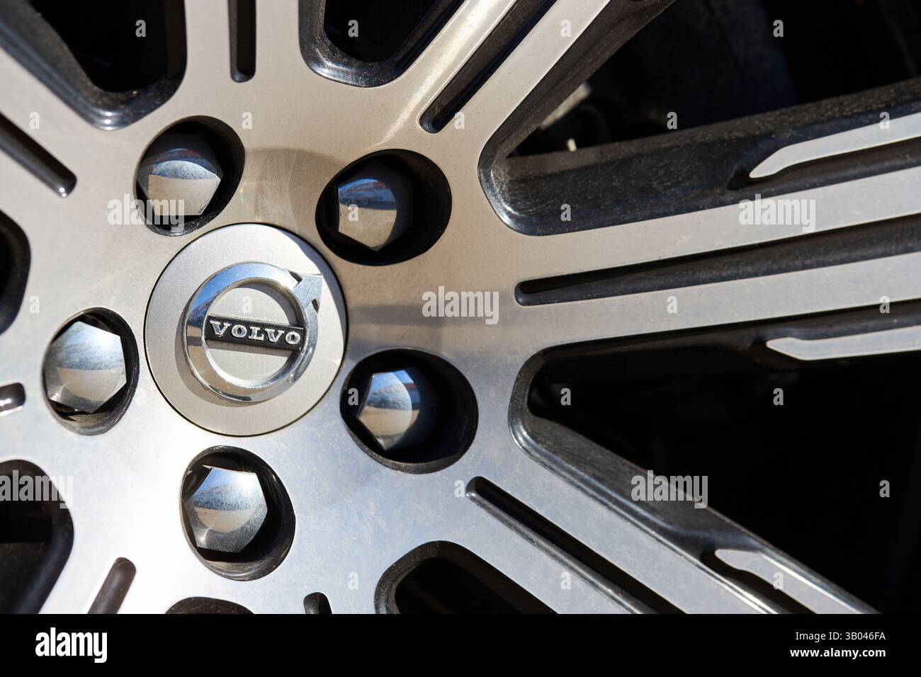 Selective Emblom Volvo wheel rim hi-res stock photography and images - Alamy
