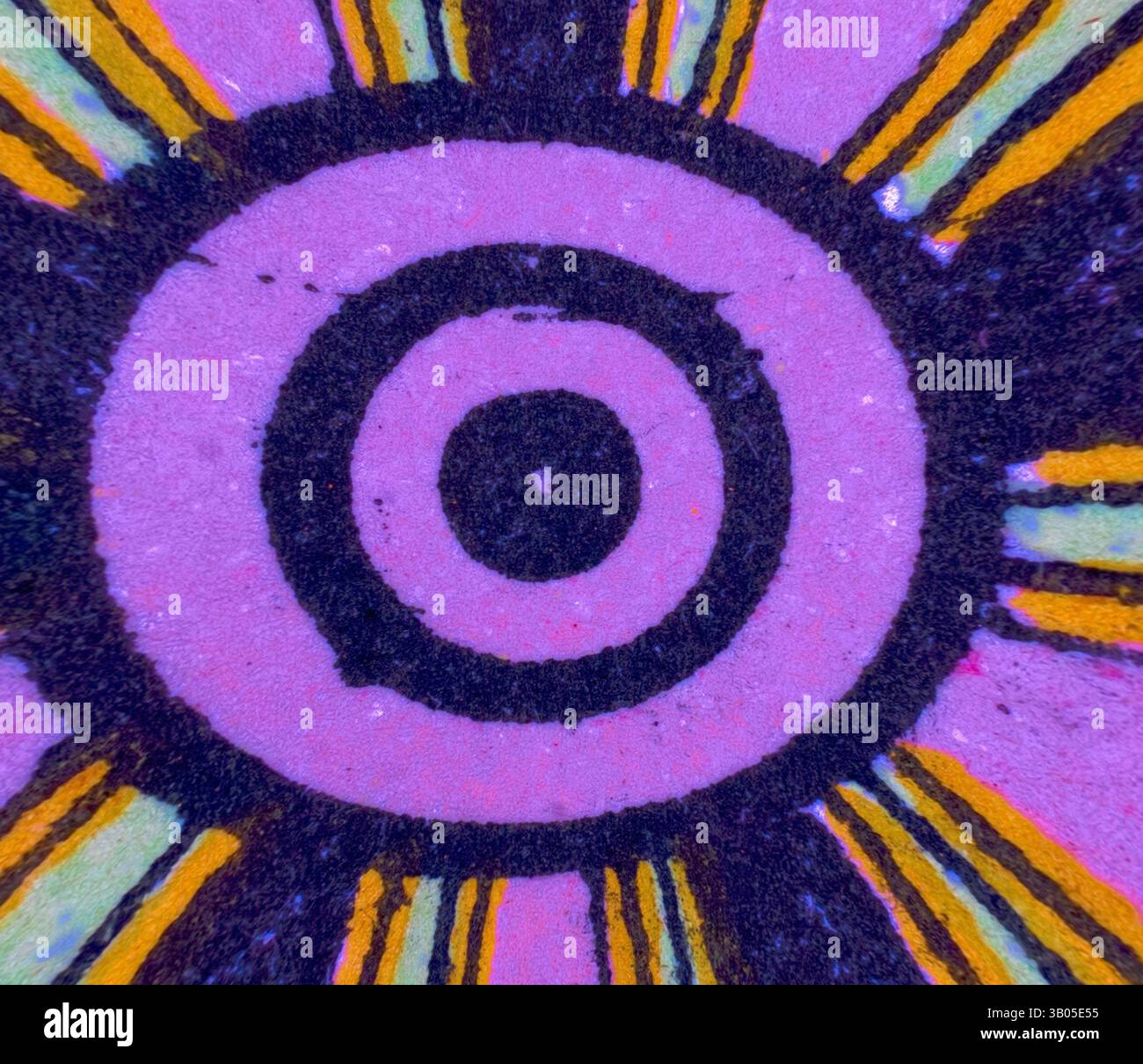 Vibrant concentric design features hi-res stock photography and images ...