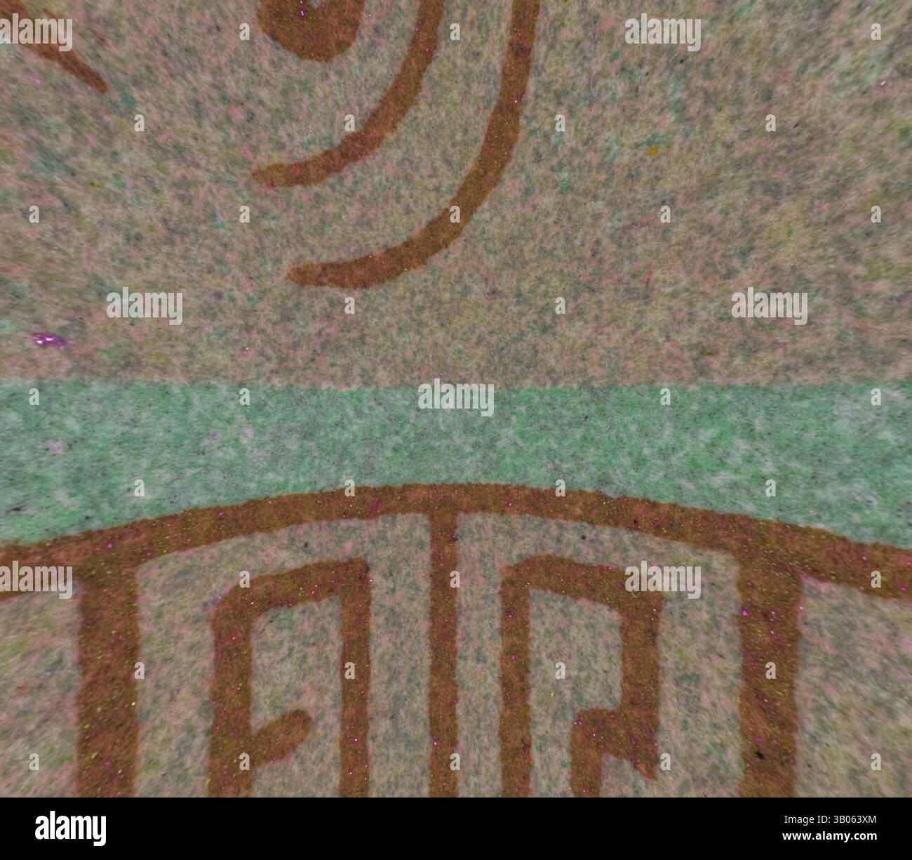 A close-up view of textured surfaces featuring intricate patterns and ...