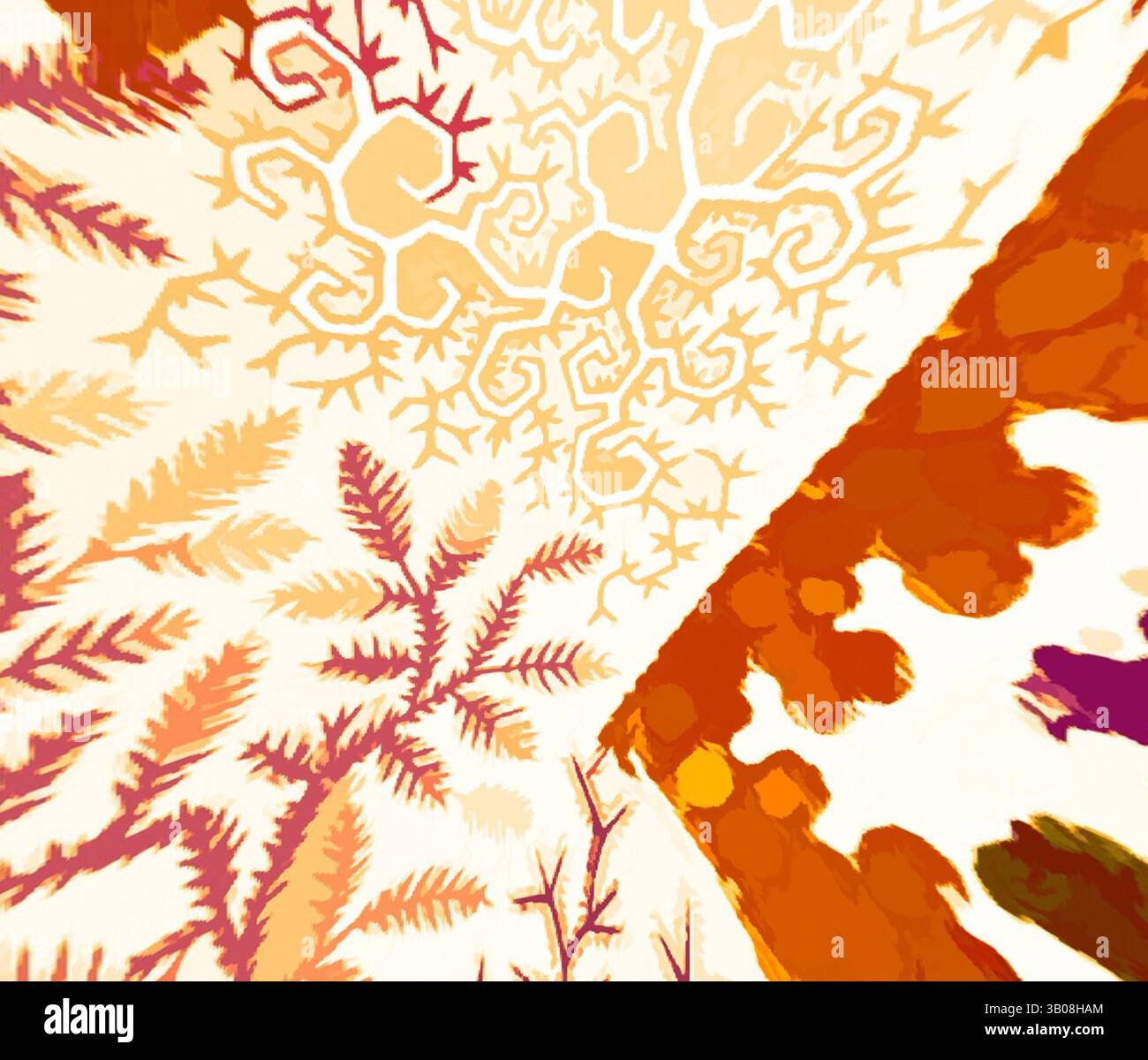 Patterns Within Designs An abstract composition featuring intricate swirling patterns and ...