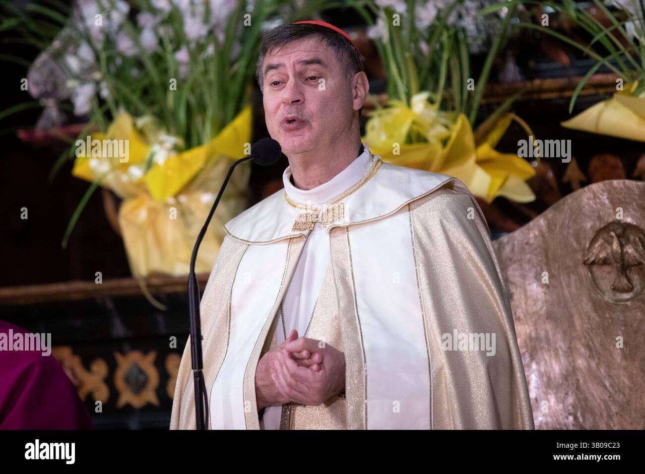 Cardinal Repole Torino, Italia. 23rd Apr, 2023. Veglia di preghiera presso la ...
