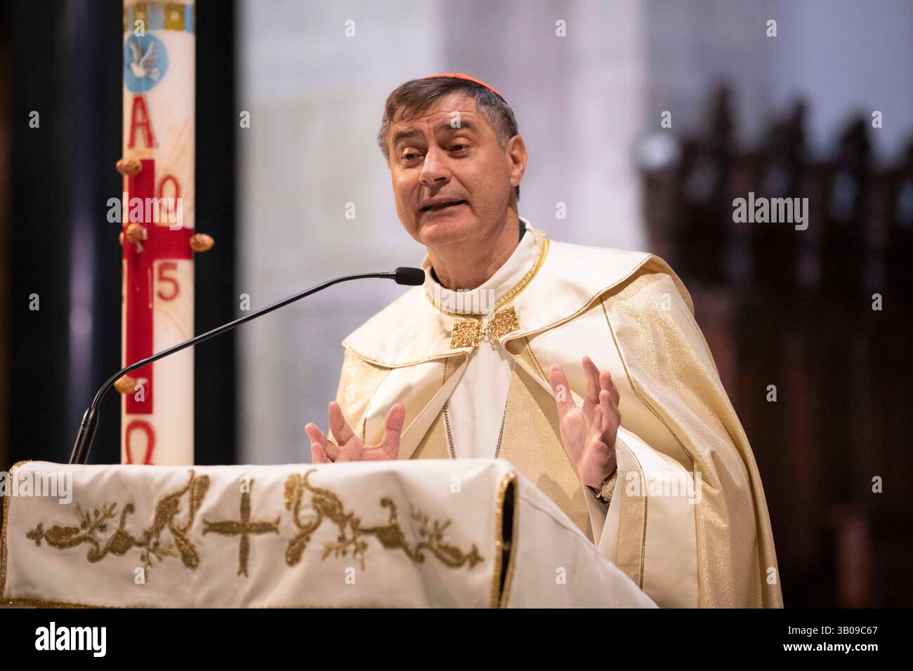 Cardinal Repole Torino, Italia. 23rd Apr, 2023. Veglia di preghiera presso la ...