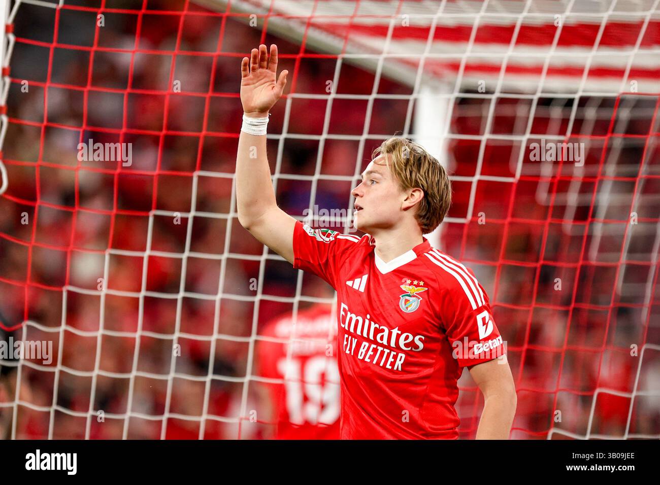 Andreas Schjelderup forward of SL Benfica during the Taca de Portugal ...