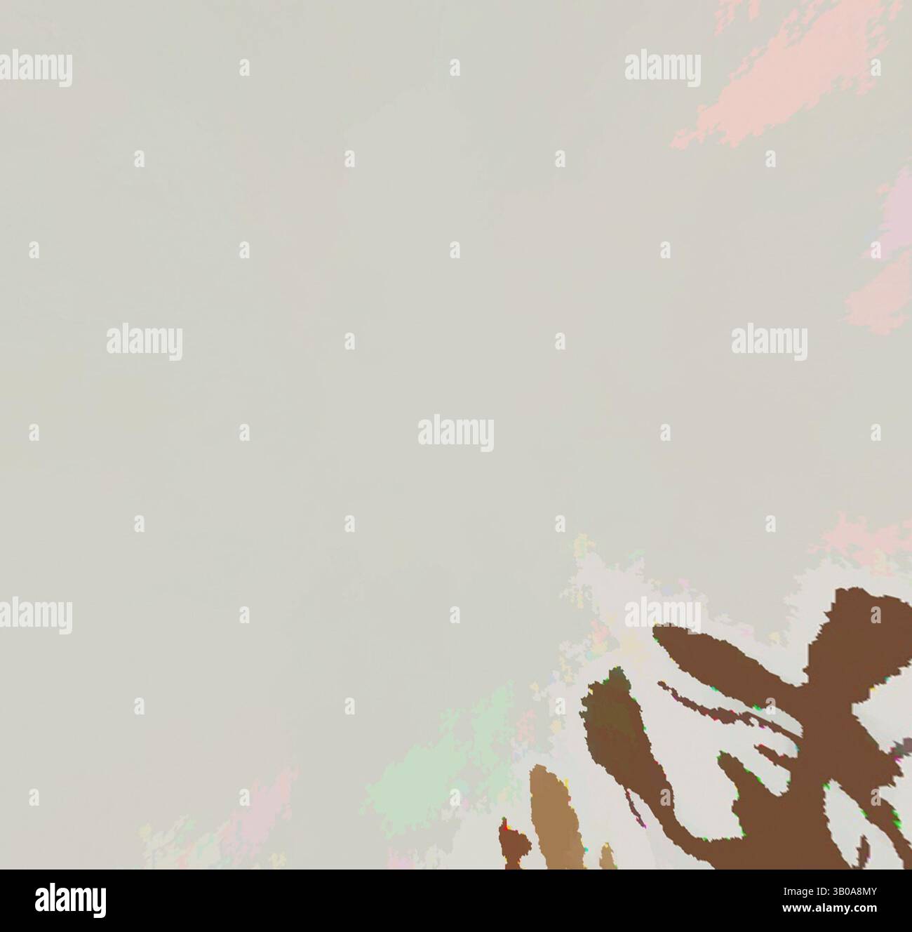 A soft, abstract blend of muted colors with organic shapes and ...