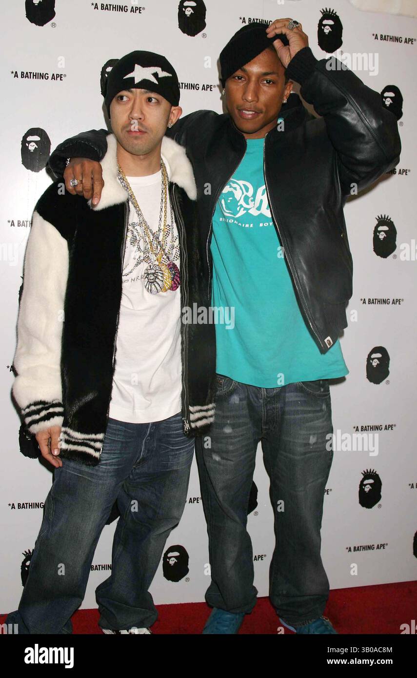 Pharrell williams and nigo hi-res stock photography and images - Alamy