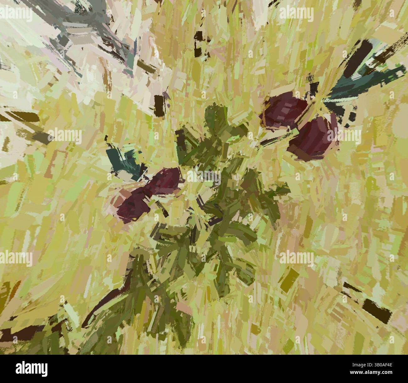 Featuring abstract representations of flowers hi-res stock photography ...