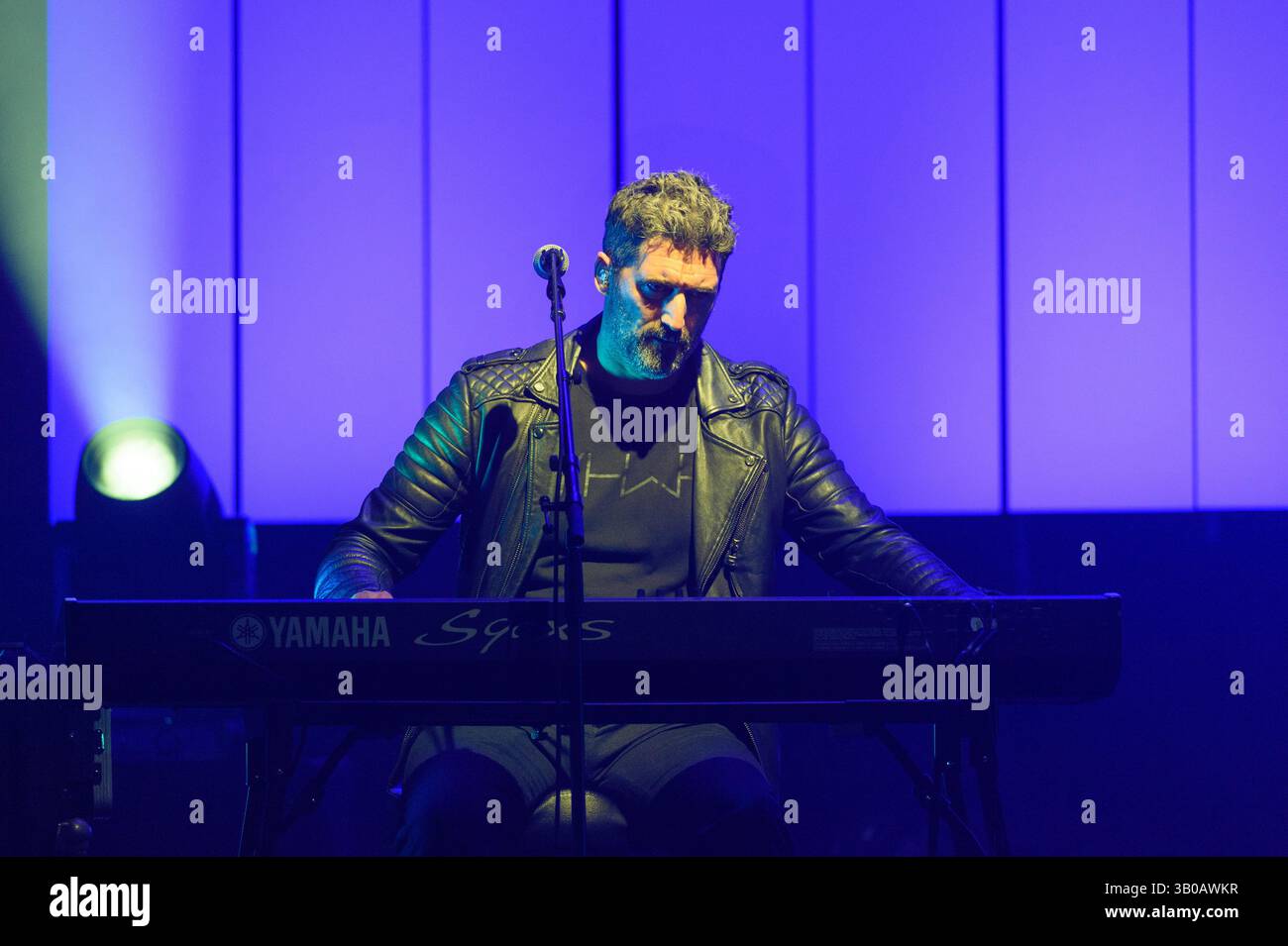Mike Rivilis Keyboards Munich, Germany, April 23rd 2025: Luke Juby (Keyboard) of Mike and the ...