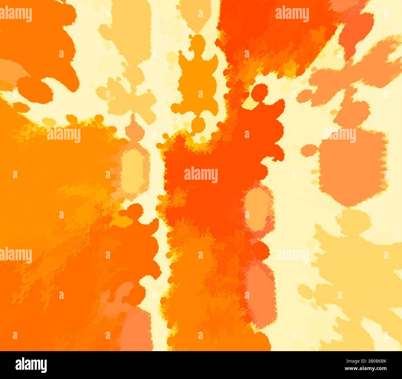 A vibrant explosion of warm oranges and yellows, creating a dynamic and ...