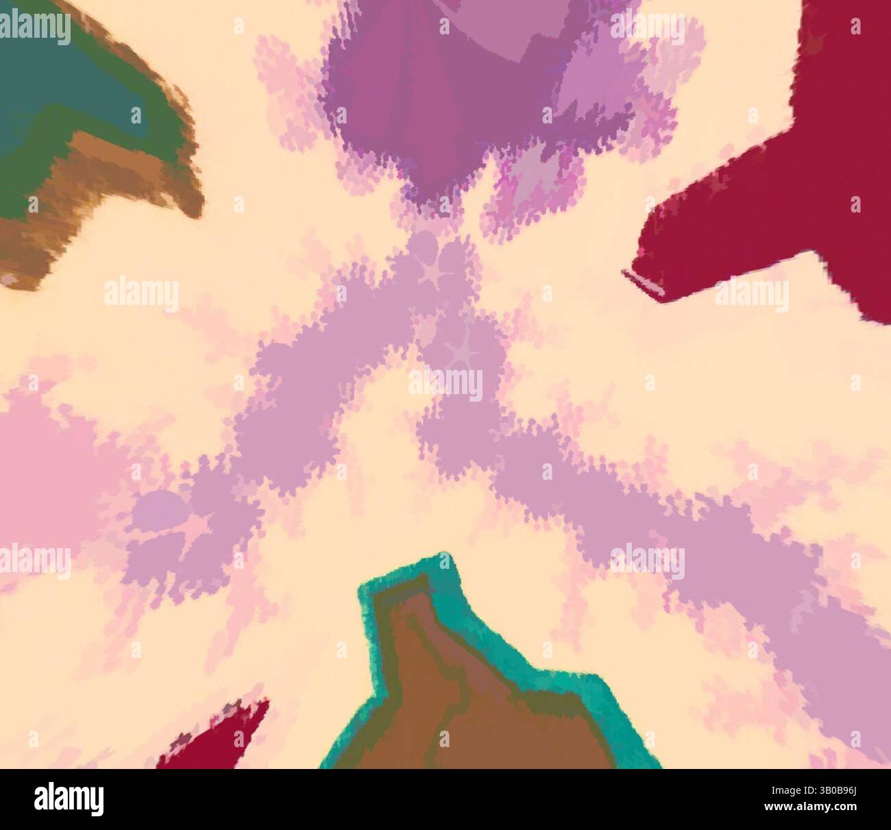 Hints of vibrant colors emerging hi-res stock photography and images ...
