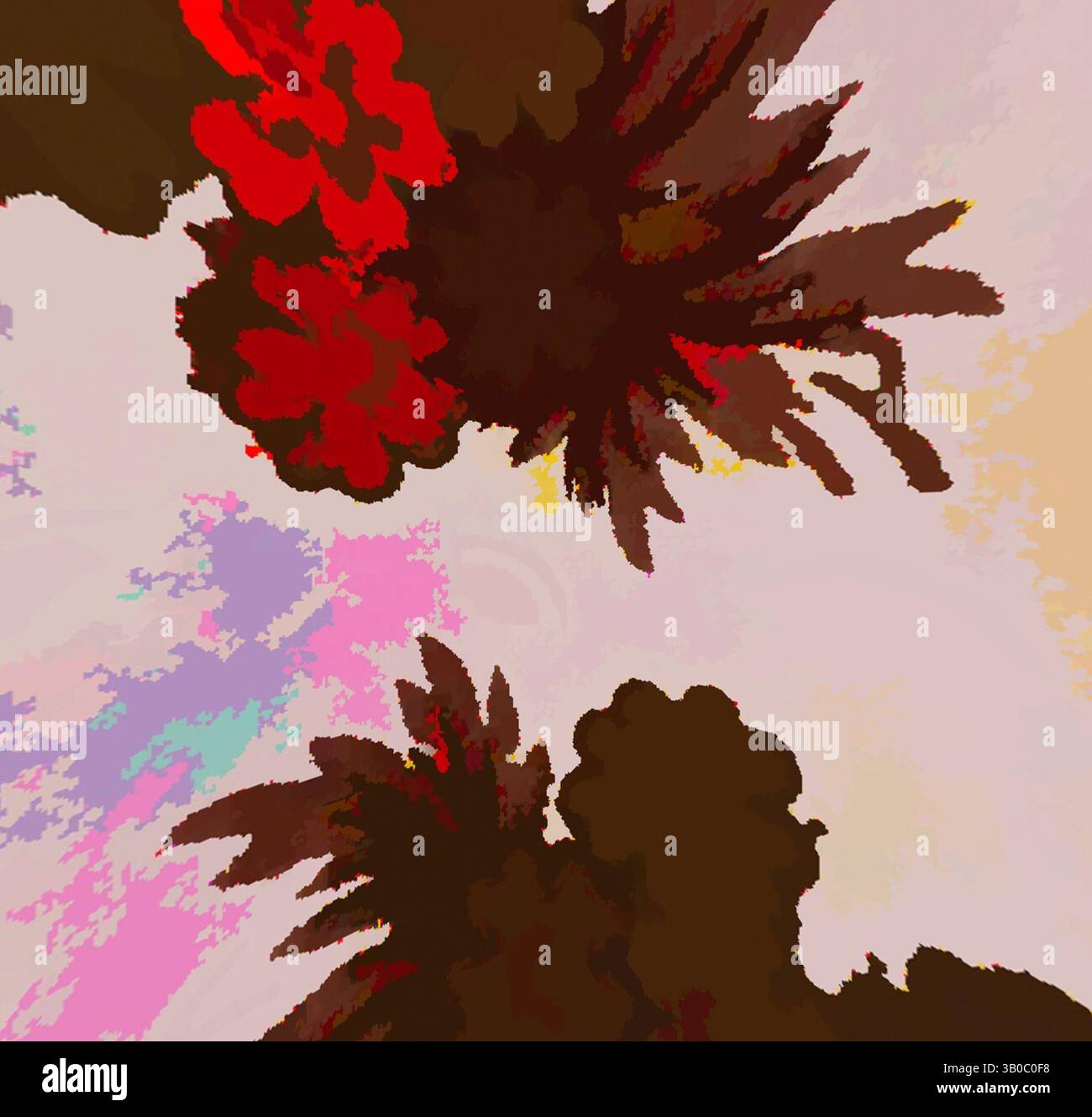 Sweeping strokes of earthy tones hi-res stock photography and images ...