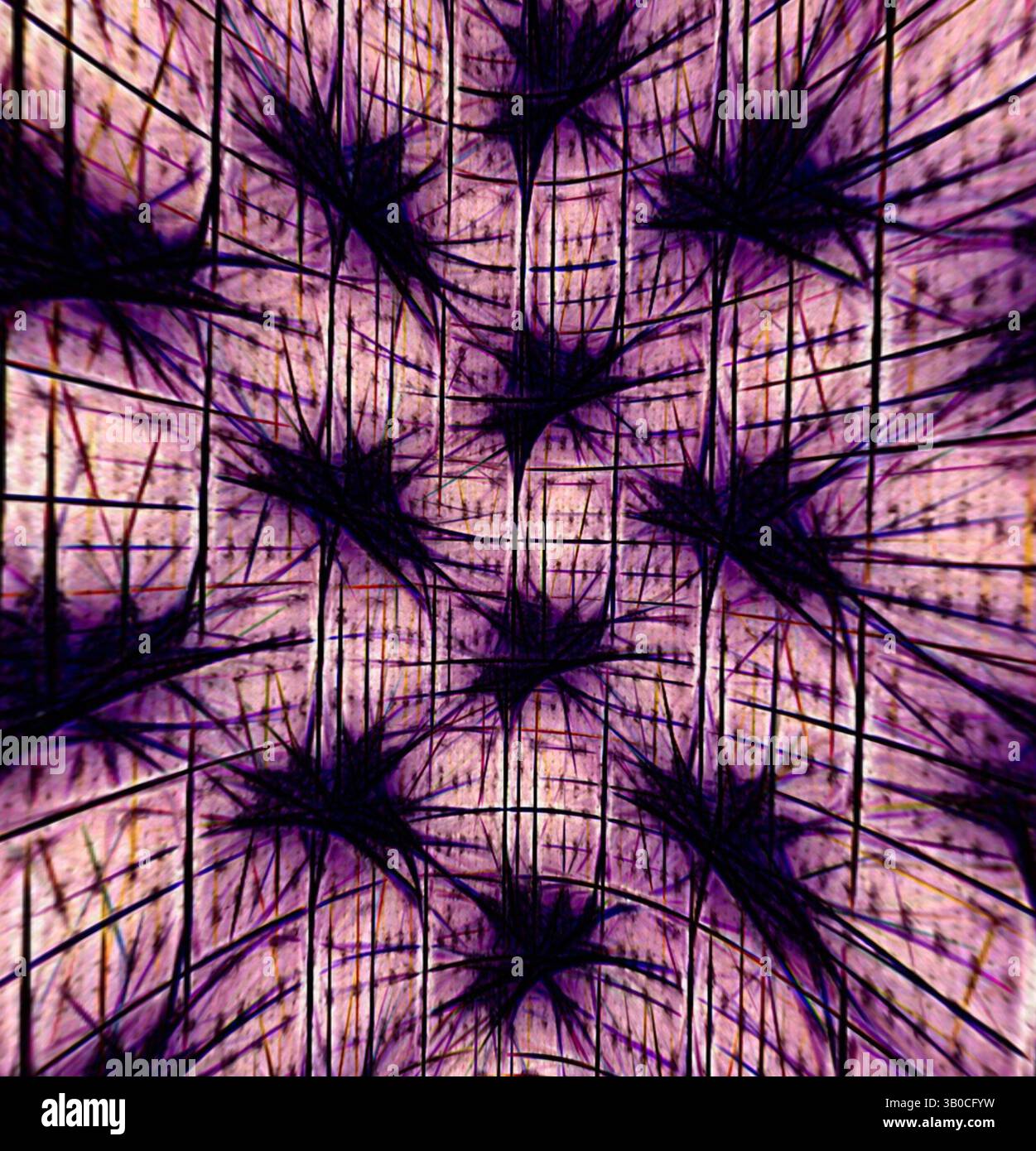 Spiky shapes emerges hi-res stock photography and images - Alamy