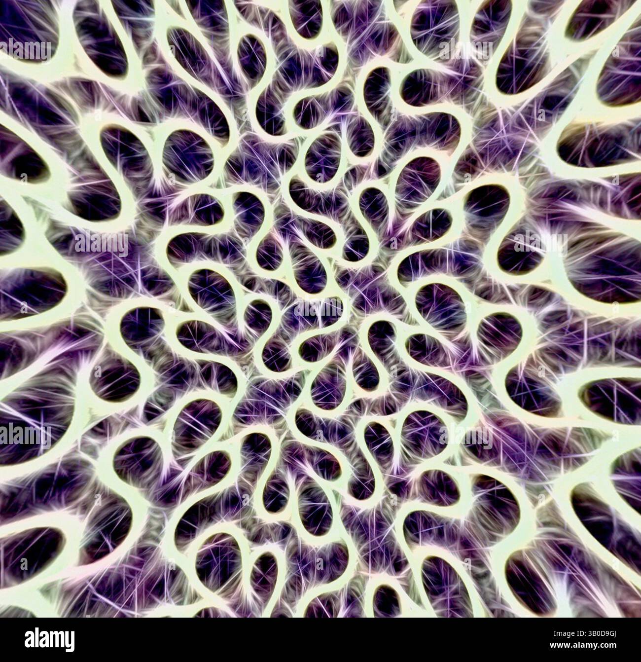 Mesmerizing pattern intertwining shapes hi-res stock photography and ...