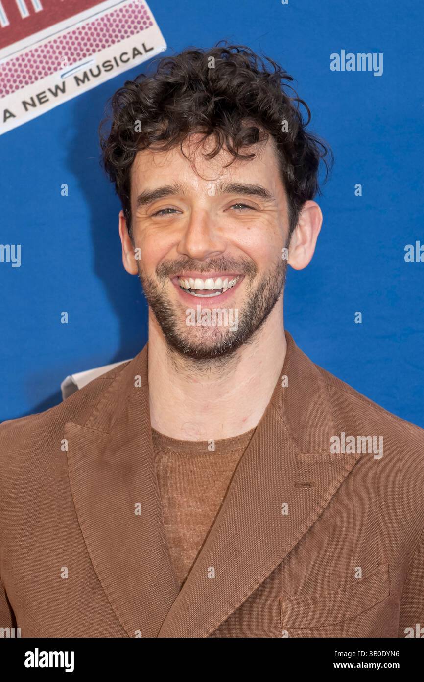 NEW YORK, NEW YORK APRIL 23 Michael Urie attends "Just in Time