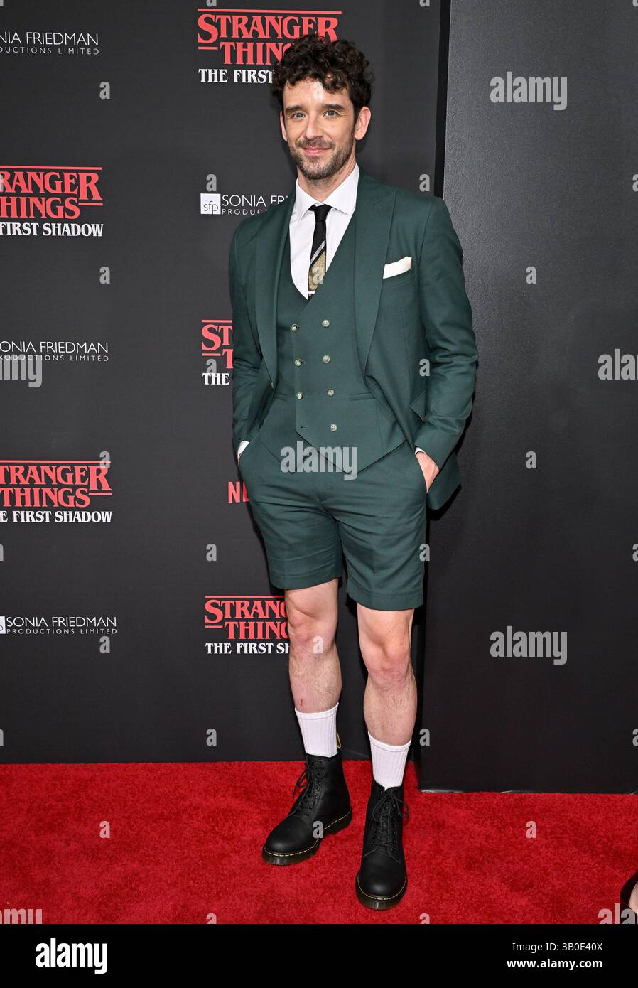 Michael Urie attends "Stranger Things The First Shadow" Broadway