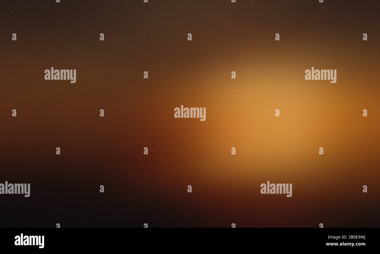 Grainy gradient background, dark brown orange black noisy texture ...