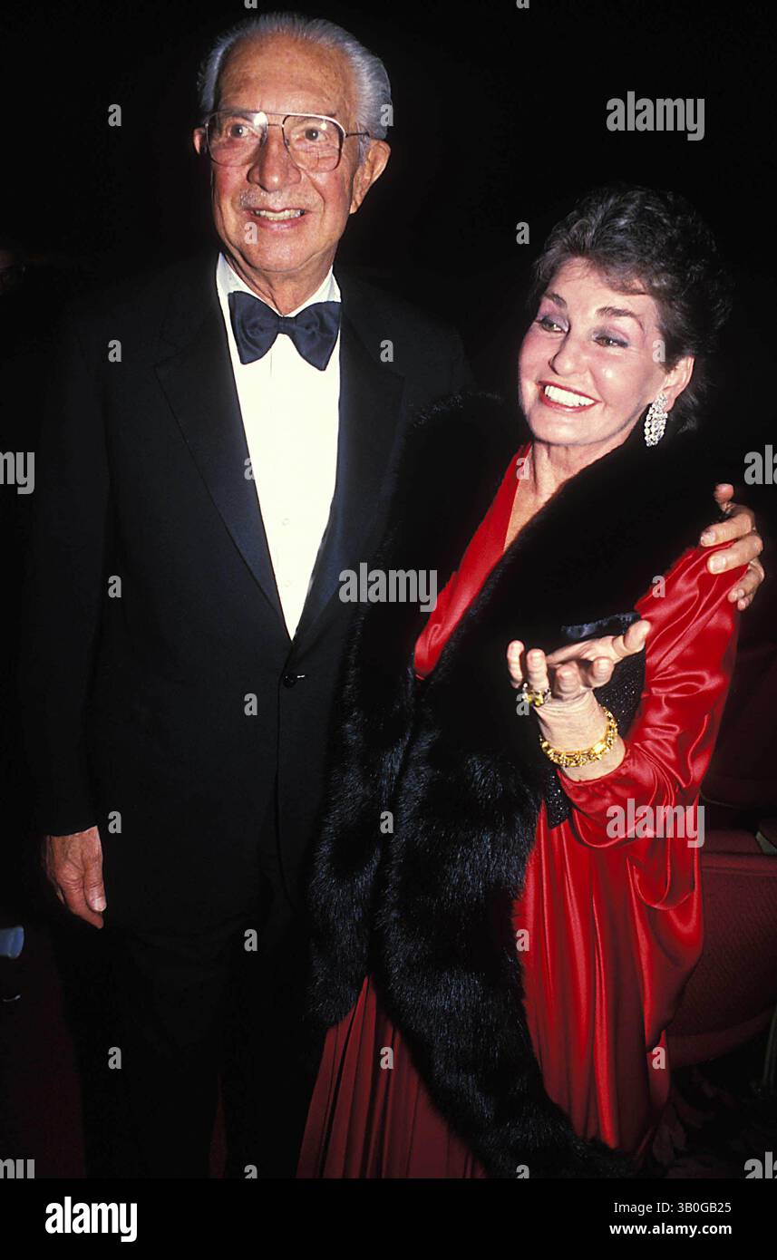 Aug. 30, 2007 - New York, New York, U.S. - F7704.LEONA HARRY HELMSLEY.  -   1989.LEONAHELMSLEYRETRO.(Credit Image: © John Barrett/Globe Photos/ZUMAPRESS.com) Stock Photo