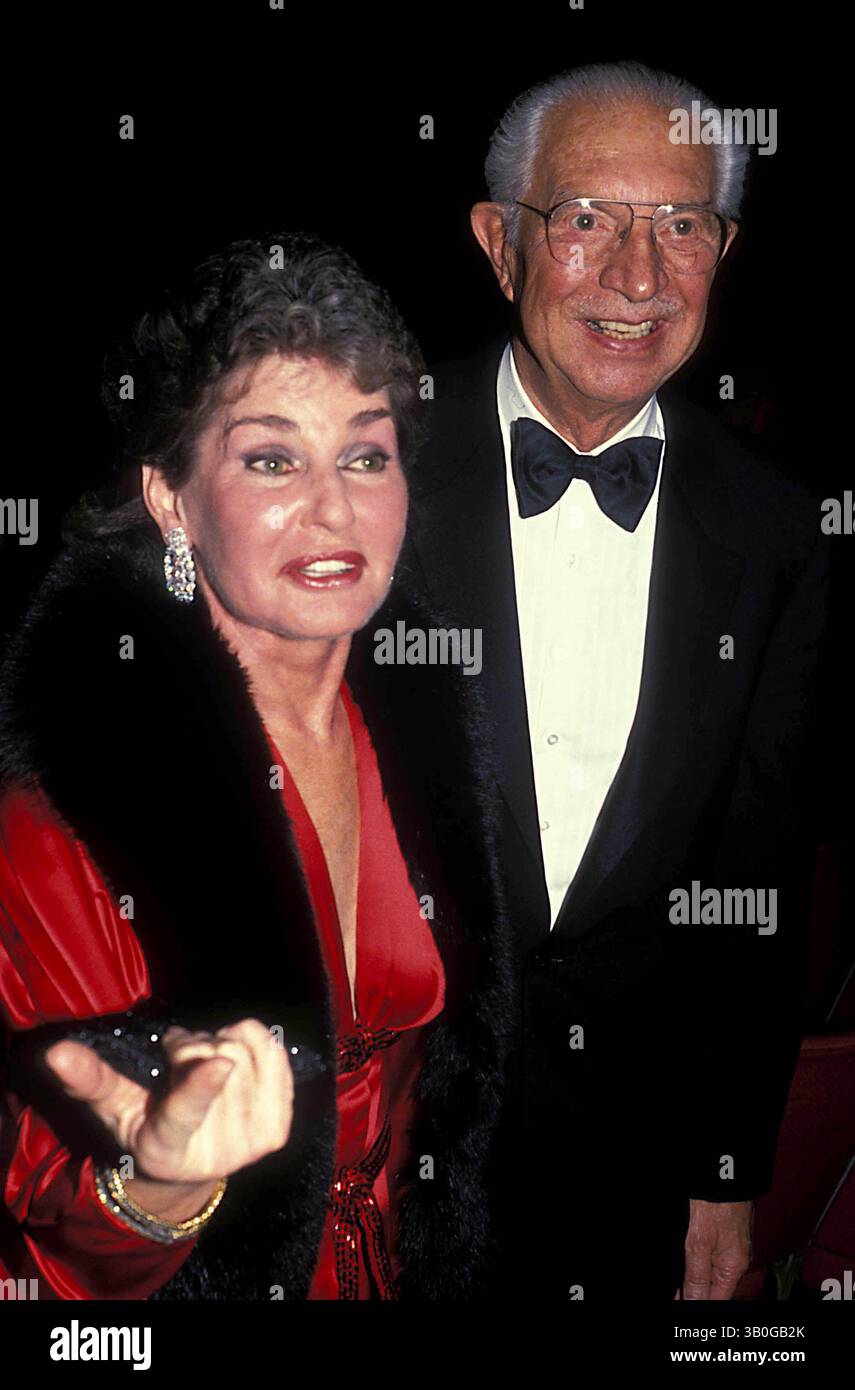Aug. 30, 2007 - New York, New York, U.S. - F7704.LEONA HARRY HELMSLEY.  -   1989.LEONAHELMSLEYRETRO.(Credit Image: © John Barrett/Globe Photos/ZUMAPRESS.com) Stock Photo