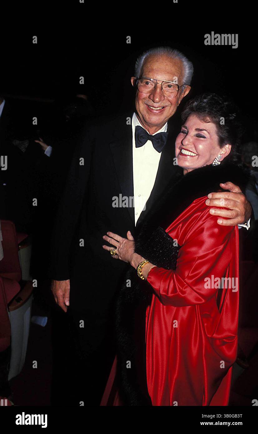 Aug. 30, 2007 - New York, New York, U.S. - F7704.LEONA HARRY HELMSLEY.  -   1989.LEONAHELMSLEYRETRO.(Credit Image: © John Barrett/Globe Photos/ZUMAPRESS.com) Stock Photo