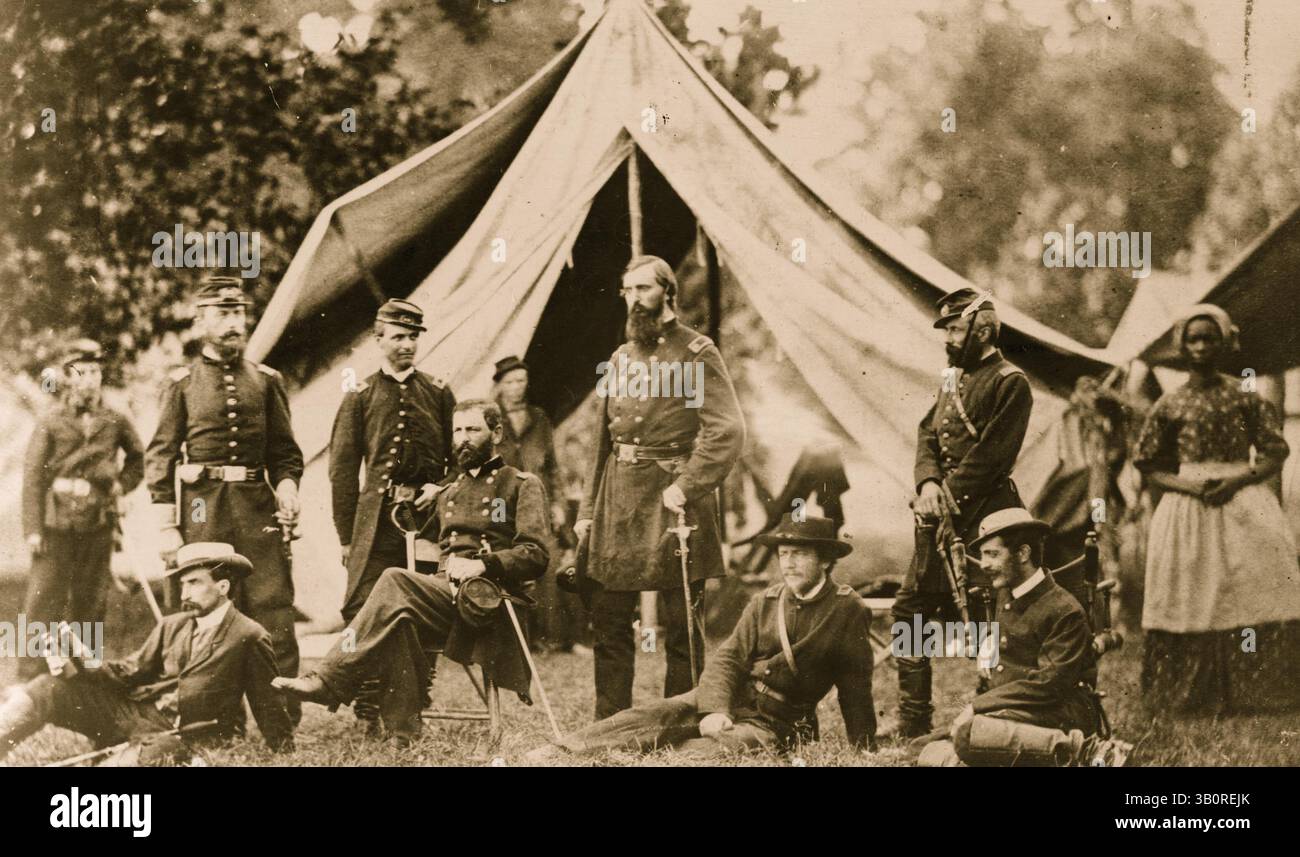 Headquarters Fifth Army Corps, Harrison's Landing, James River, Va ...