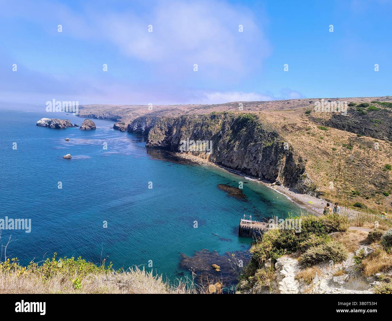 Santa Cruz, California - Channel Islands National Park - Smartphone Captured Stock Image