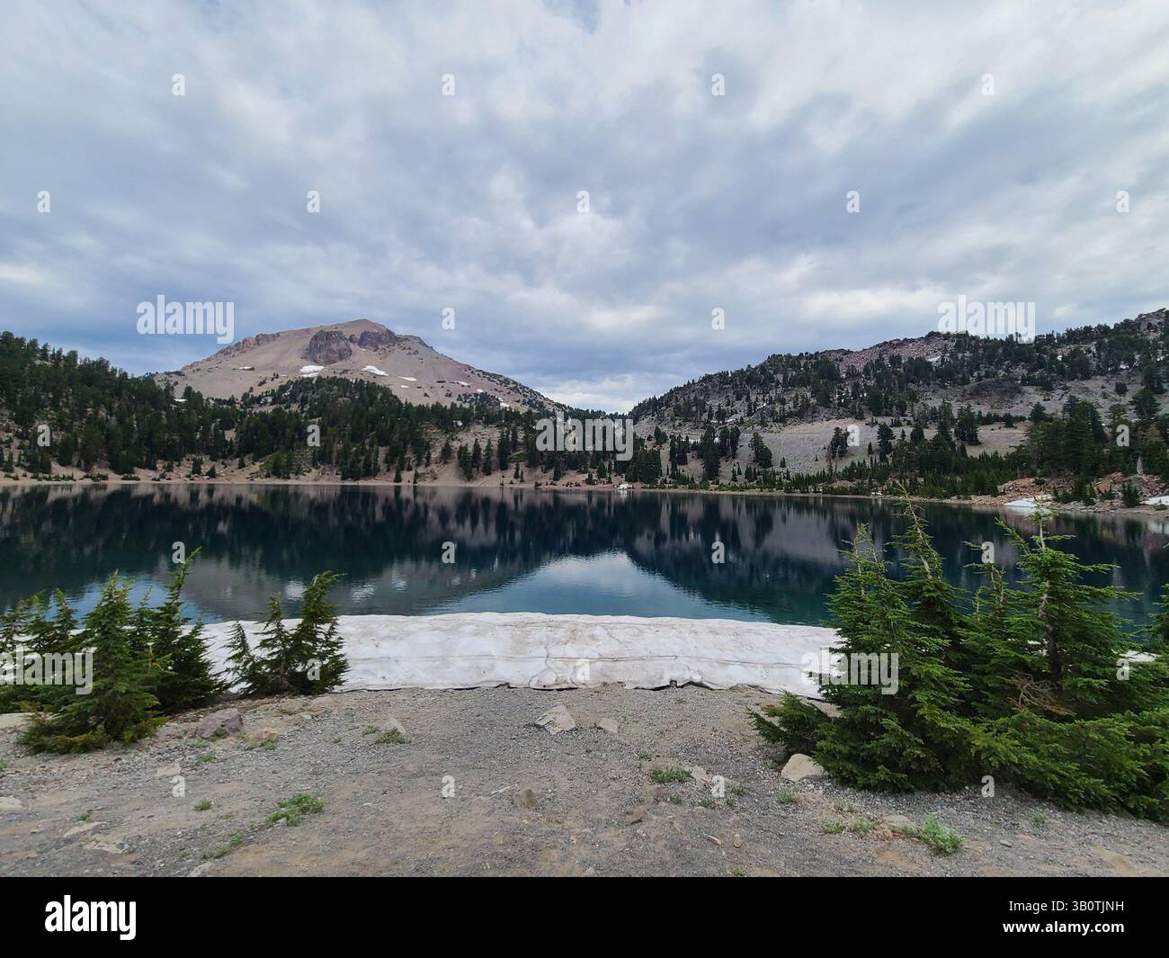 Lassen Volcanic National Park - California - Smartphone Captured Stock Image