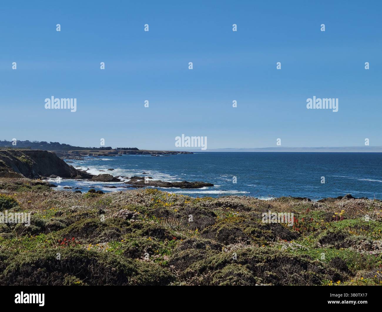 Point Arena Lighthouse - California - Smartphone Captured Stock Image