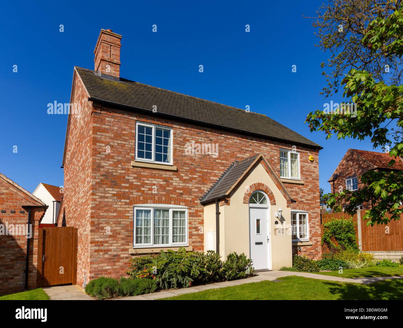 New build home in traditional English cottage style built in Ibstock ...