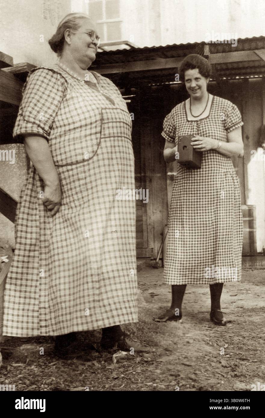 Kodak box brownie no. 2A 116 film Texas 1920 Stock Photo