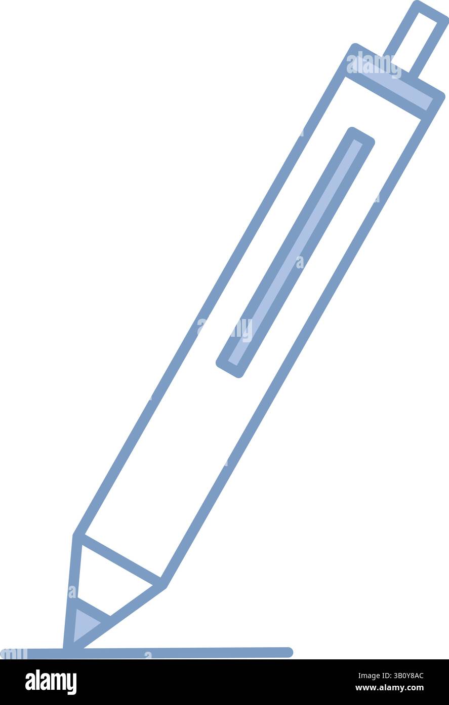 Click pen writing icon. Vector illustration Stock Vector Image & Art ...