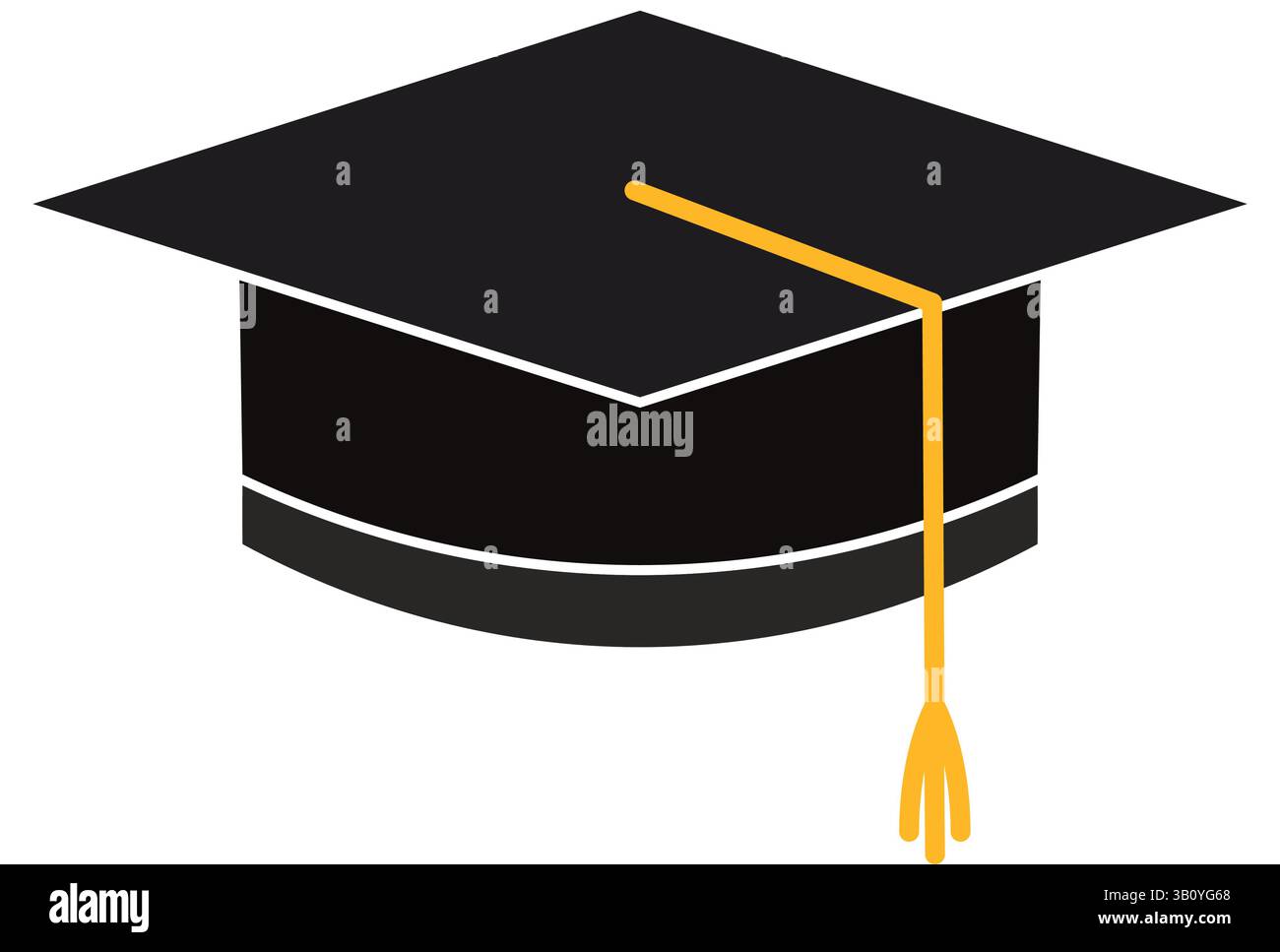 Blue academic cap icon Stock Vector Images - Alamy