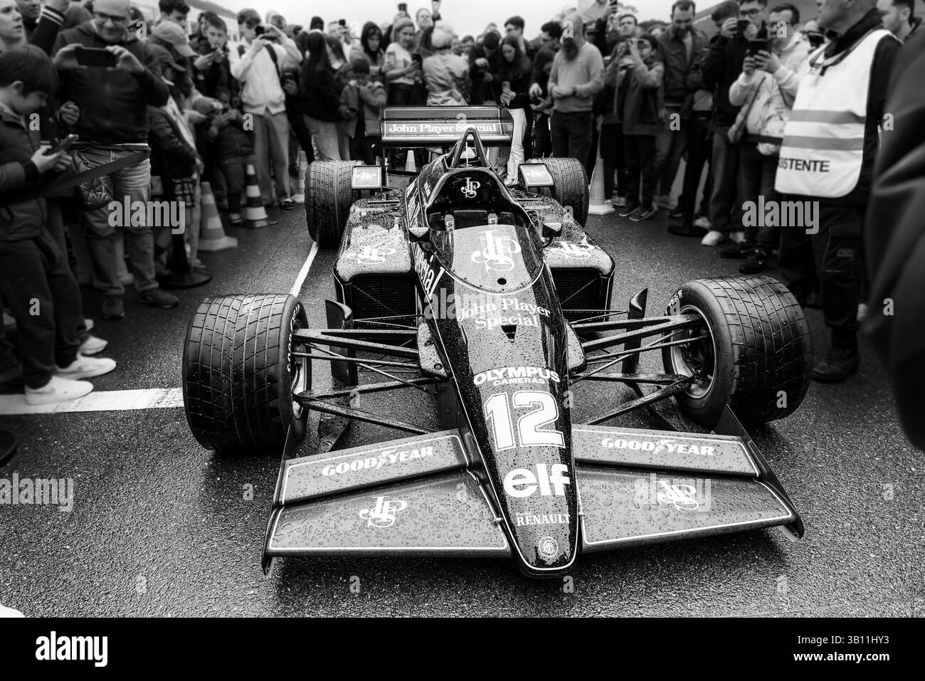 Senna helmet Black and White Stock Photos & Images - Alamy