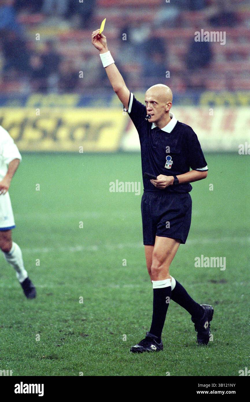 Photo Vintage Inter Vs Milan 1997 – Collina – Tirage Presse 20x15 Cm