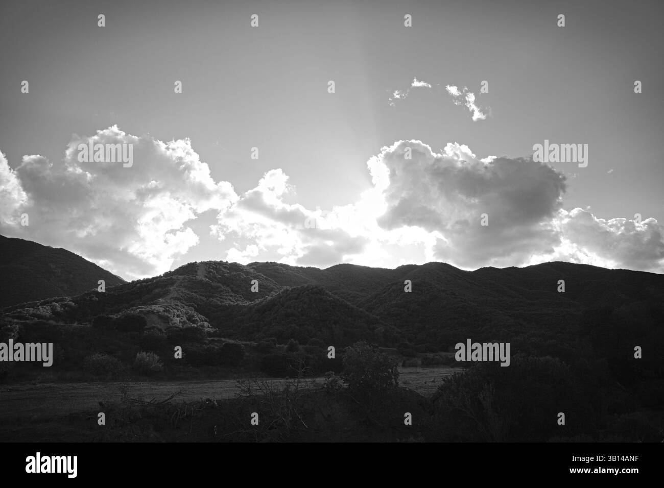 White hills Black and White Stock Photos & Images - Alamy
