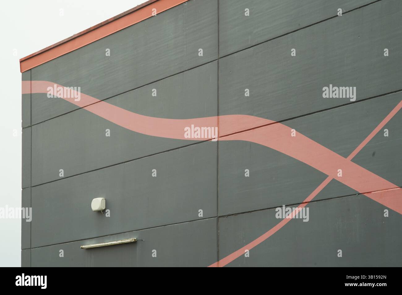 Borken, NRW, Germany, Architectural detail showcasing a modern design ...