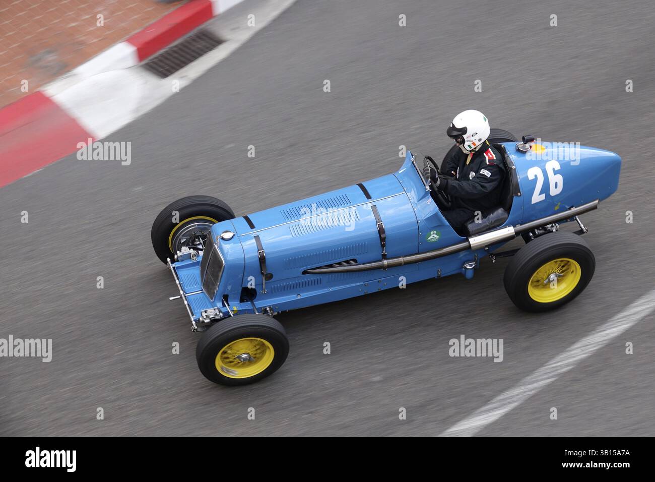 ERA R5B from 1936, parade of vintage pre-war racing cars, 11th Grand ...