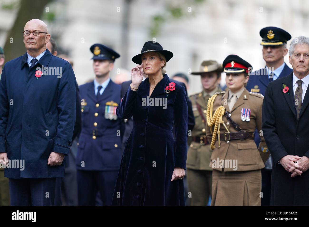 The Duchess of Edinburgh attends a wreath laying ceremony and parade