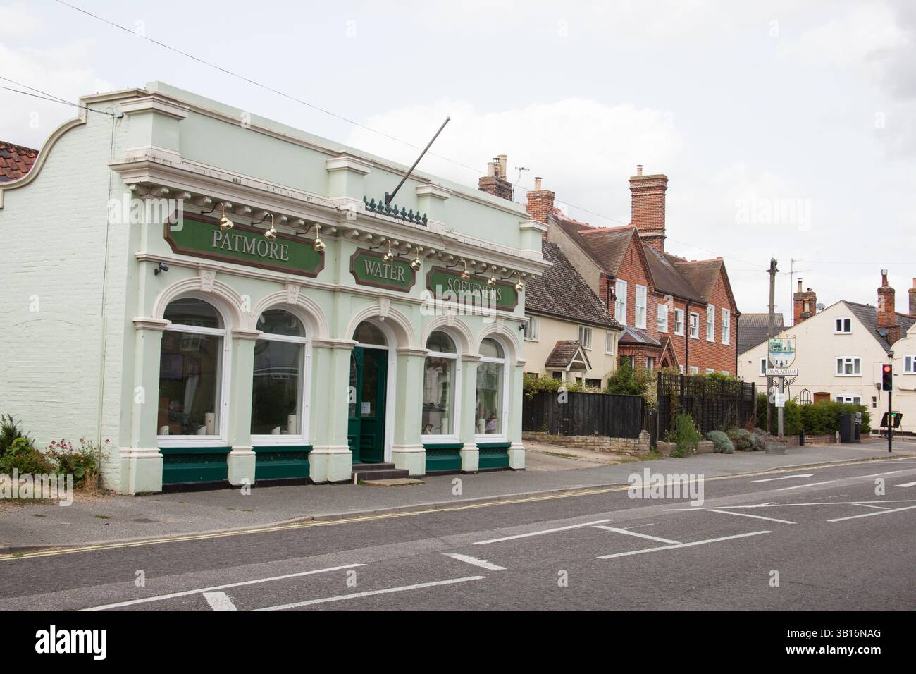 Views of Saxmundham, East Suffolk in the United Kingdom Stock Photo