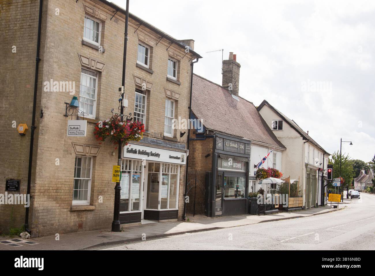 Views of Saxmundham, East Suffolk in the United Kingdom Stock Photo