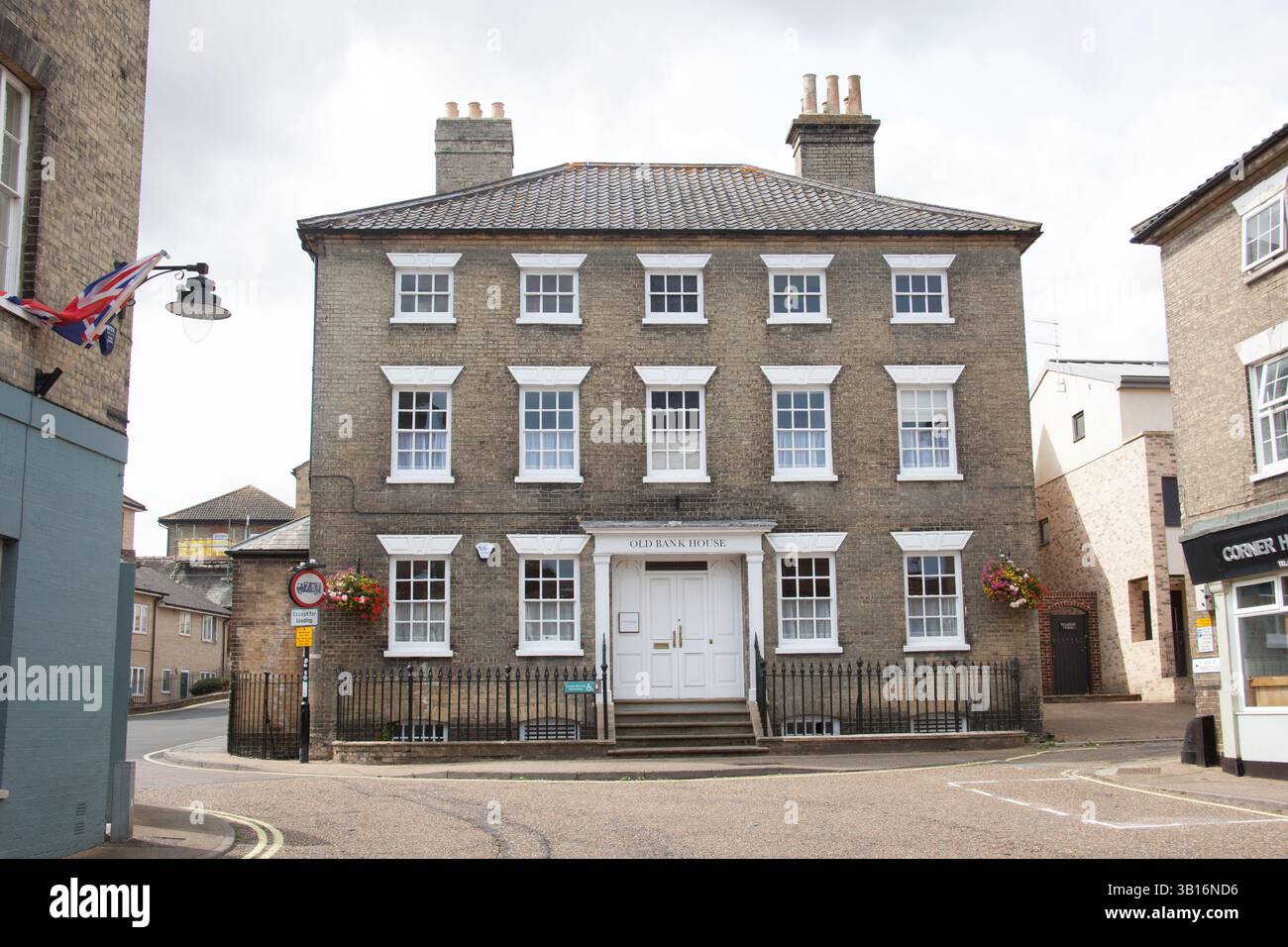 Views of Saxmundham, East Suffolk in the United Kingdom Stock Photo