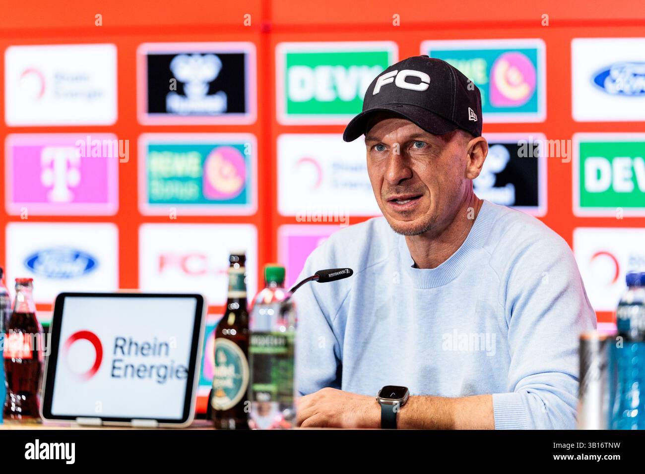 Stephen R Struber Gerhard Struber (Trainer 1. FC K?ln) Pressekonferenz 1. FC K?ln; K?ln ...