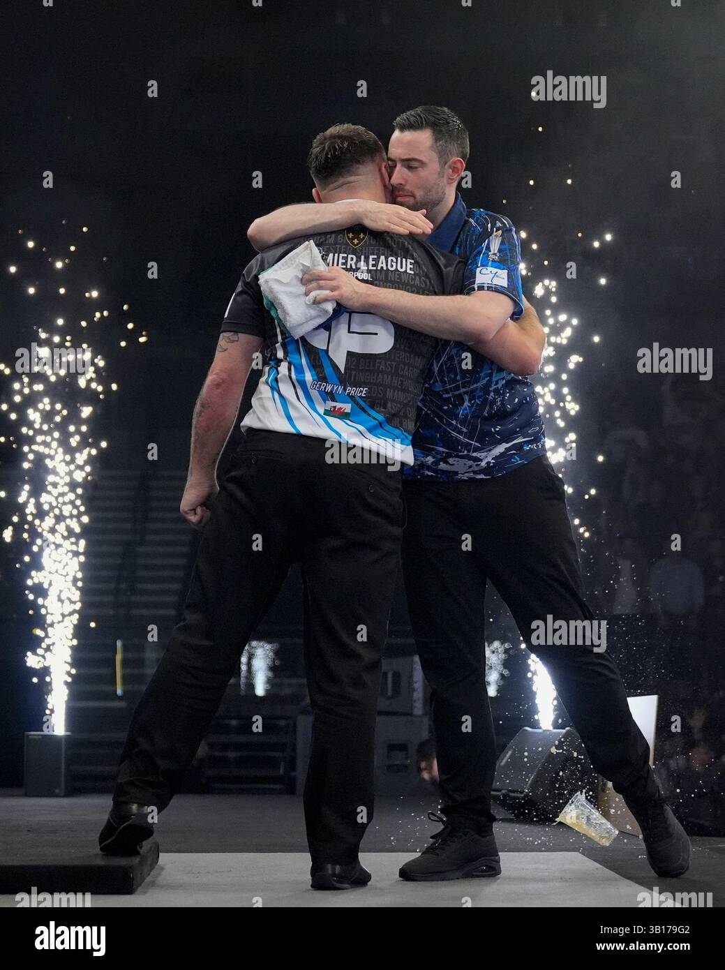 Welshman 24th April 2025, M&S Bank Arena, Liverpool, England; 2025 PDC Premier ...